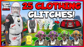 GTA 5 TOP 25 CLOTHING GLITCHES AFTER PATCH 1.70! GTA 5 Modded Outfit Glitches! | GTA Online