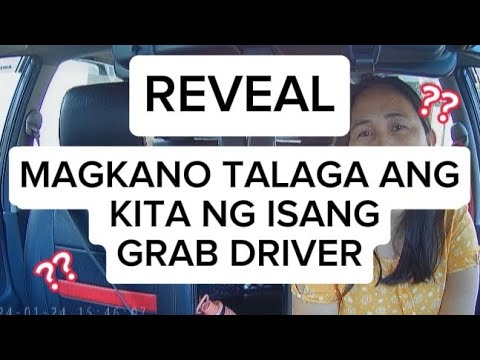 Magkano Ang Kita Ng Grab Driver? - YouTube