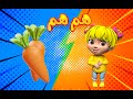 اغنية هم هم الفواكه والخضروات 🥳 - الألوان | قناة بون بون للأطفال