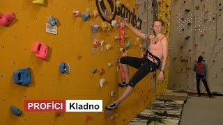 PROFÍCI Kladno - Mgr. Lucie Doležalová - lezecká stěna Kladno