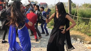 E Raja Hamke Banarash Ghumaid Bhojapuri Song Tharu Wedding Dance in 2022||AJYC SOUND