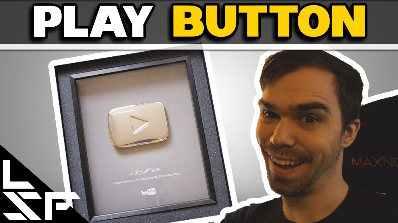 Silver Play Button 100 000 Subscribers Youtube