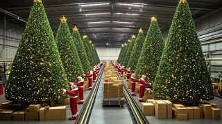 How Artificial Christmas Trees Are Made 🎄🎄🎁