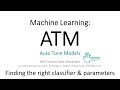 Python: Machine Learning with ATM