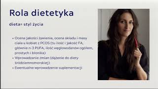 mgr inż. Ludmiła Podgórska - Dietoterapia w PCOS