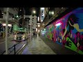 【4k】夜の六本木を散歩 nov. 2023 walk around roppongi at night.