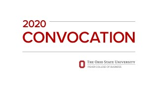 Convocation 2020: A virtual welcome