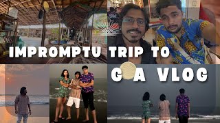 Impromptu Goa Trip | Road Trip | CRF Vlogs | Vlog 4