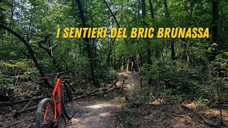 SENTIERI BRIC BRUNASSA - MTB TORINO - Una chicca lungo la panoramica di Pino Torinese