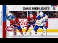 Sabres @ Canadiens 11/22 | NHL Highlights 2022