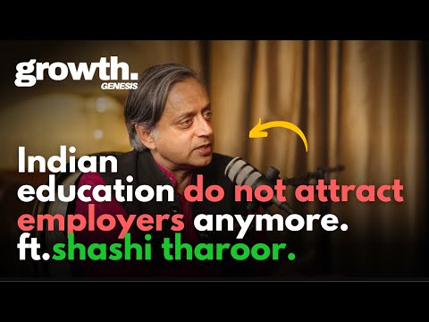 Why is Indian education system irrelevant? I Shashi Tharoor