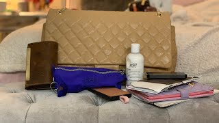 What's in my work bag | Chanel XXL Inspired | Kay Flight TV