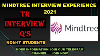 🔴Mindtree || TR Interview Experience || Part-2🔥