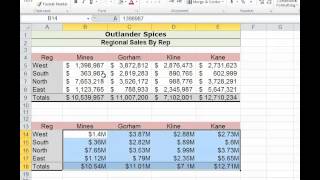 Make large numbers more readable in Excel