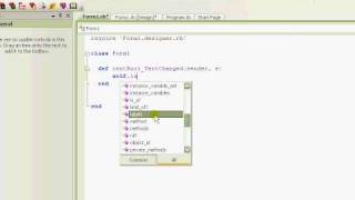 Ruby in Steel GUI Tutorial