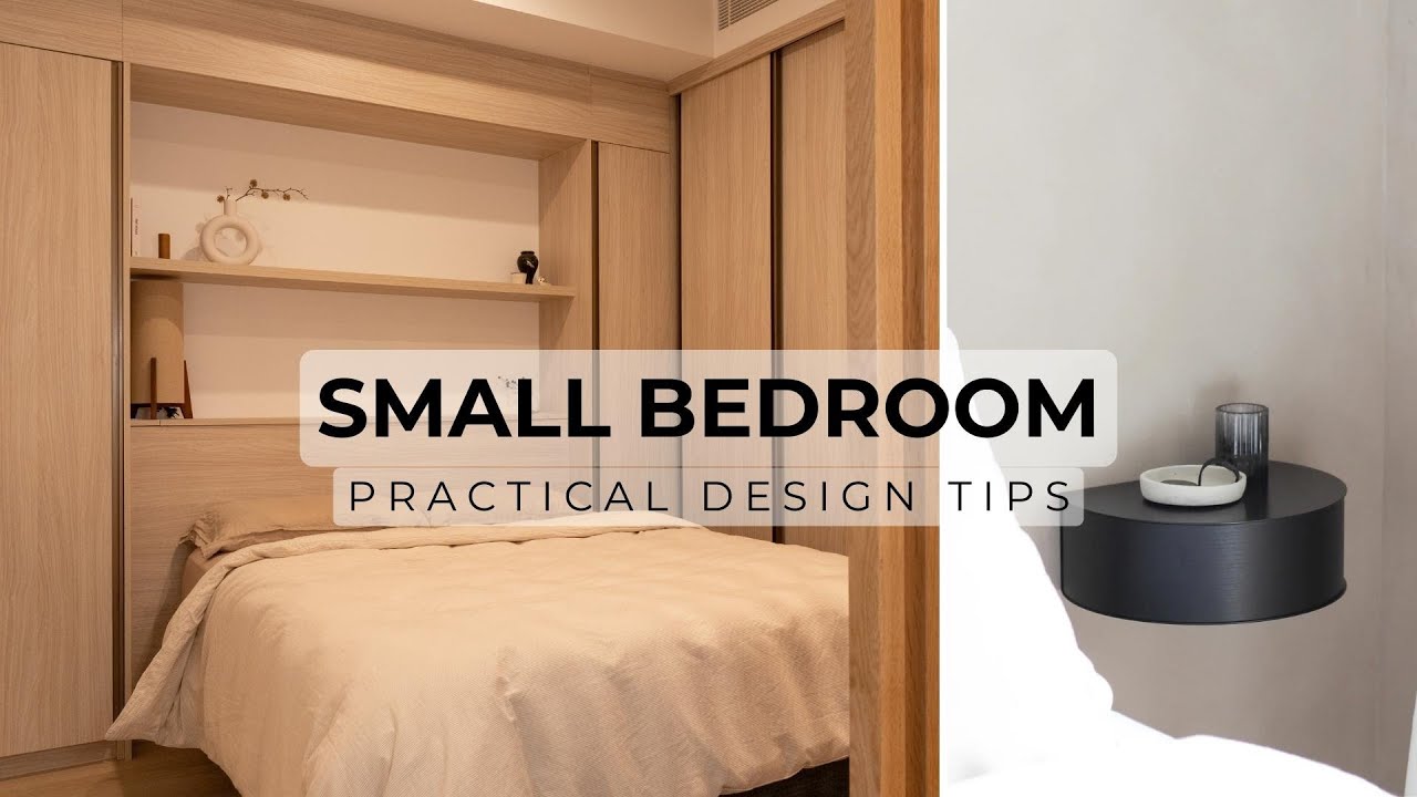 10 Small Bedroom Design Tips To Maximise Space Style Youtube