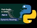 Flask-basics Part 4 Dynamic Routing in Hindi Python programing #flask #pythontutorial