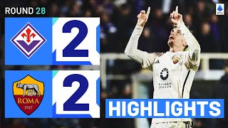 FIORENTINA-ROMA 2-2 | HIGHLIGHTS | Llorente rescues late draw for Roma | Serie A 2023/24