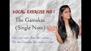 How to practice GAMAKAS easily | The Voice Culture by Deepthi Charan | The Single Note Gamakas