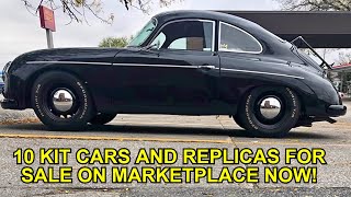 10 KIT CARS AND REPLICAS for Sale Online Now Across North America, Links to Ads in Video Description