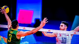 He's Only 21 Years Old  - Lorenzo Pope | Amazing Spikes in Vertical Jump | Best of VNL 2022 (HD)