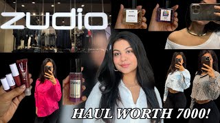 *HUGE* Zudio Try On Haul | Starting from 29 😱affordable, tops, perfumes, makeup, accessories, shoes