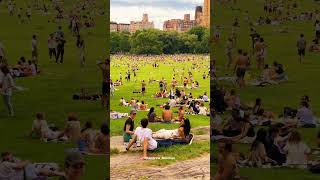 ☀️ Sunday Picnics in CENTRAL PARK, NEW YORK CITY: First Summer Days in Manhattan, NYC #centralpark