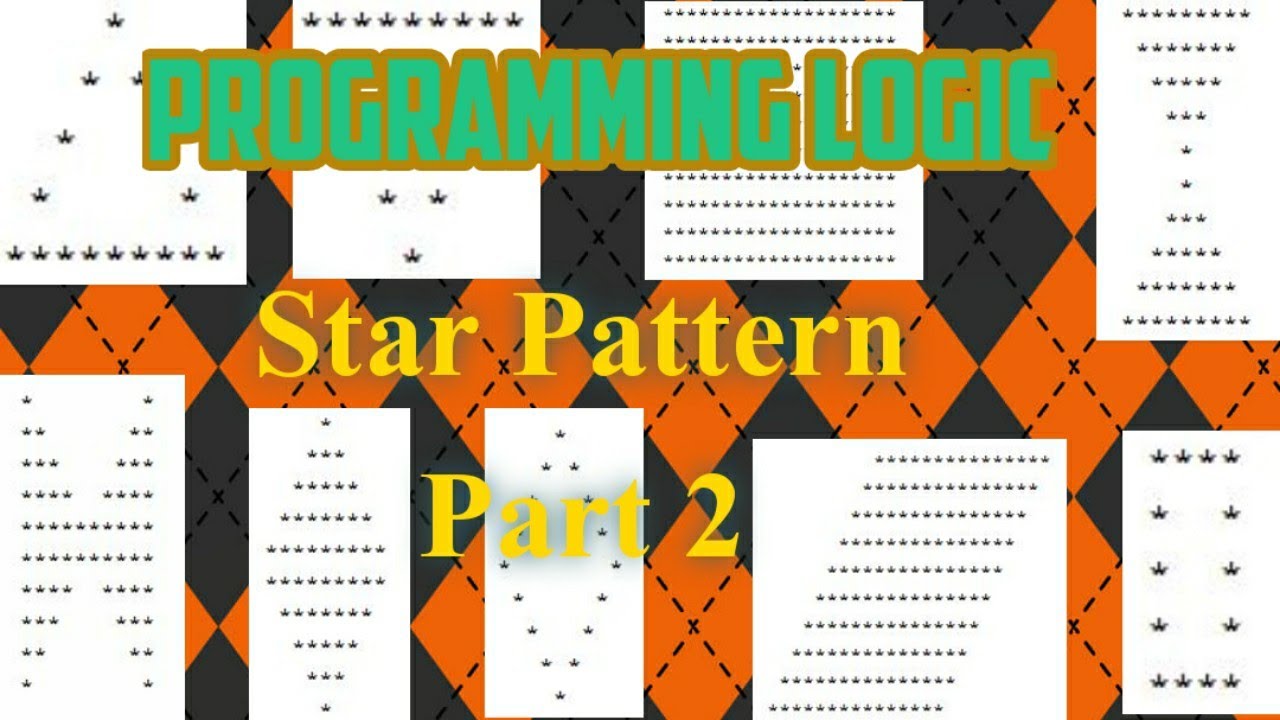 Create Star Pattern (Shape) In Java Using Looping - Programming Logic ...