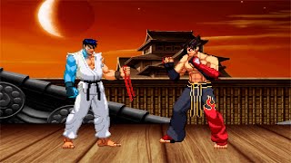 ICE RYU VS JIN KAZAMA