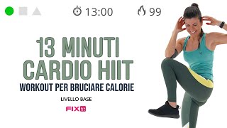 Allenamento Cardio HIIT A Circuito Per Principianti