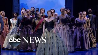 Broadway's 'Frozen' cast performs 'For the First Time in Forever'