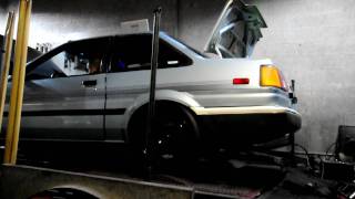 ae86 3sgte 399 hp dyno