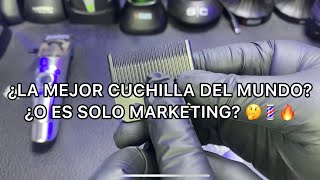 LA MEJOR CUCHILLA DEL MUNDO PARA TU MÁQUINA DE BARBERÍA