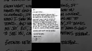 Letter To FOO FIGHTERS FANS! #shorts #davegrohl #foofighters