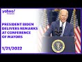 President Biden delivers remarks at Conference of Mayors