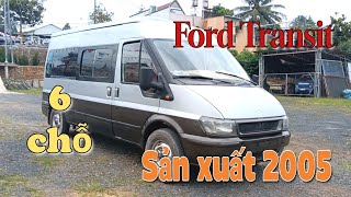 Ford Transit 6 chỗ sản xuất 2005 giá rẻ 115 triệu | Ô tô Thanh Xuân