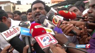 Vaiko , Thol Thirumavalavan visits Vijayakanth on his birthday | News7 Tamil