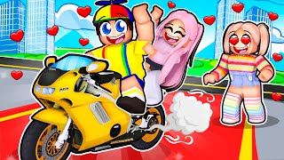 Rizzing Girls With The NEW $10,000,000 MOTORCYCLE In Roblox Driving Empire!