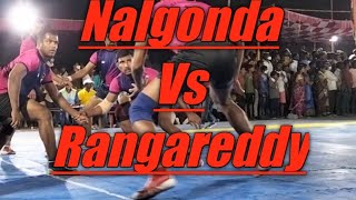 Nalgonda Vs Rangareddy 1st half at Suryapet district 2022