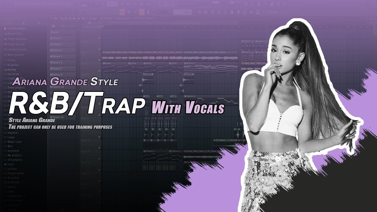 Professional R&B/Trap FLP With Vocals (Style Ariana Grande) - YouTube