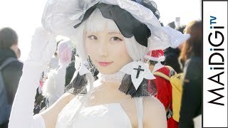 コミケ93コスプレ「アズールレーン」イラストリアス　こだわりは「透けるレース」