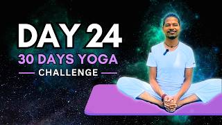 Everyday Beginner Yoga for Better Health Day 24 | 30 Day Yoga Challenge #30daychallenge