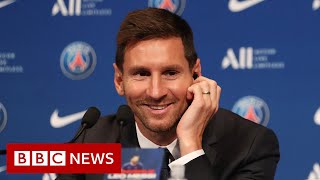 Lionel Messi dreams of Champions League win at Paris St-Germain - BBC News