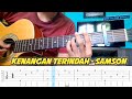 Reff - Kenangan Terindah - Samson || Fingerstyle Gitar Tutorial TAB + CHORD