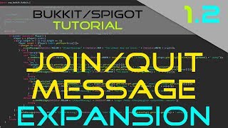 Minecraft Bukkit/Spigot Plugin Tutorial #1.2 EXPANSION: First Time Join