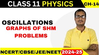 CLASS 11 PHYSICS CHAPTER 14 ||OSCILLATION||GRAPHS OF SHM||X-t||V-t||a-t||11th||JEE|NEET|