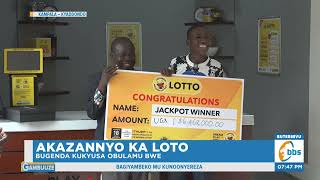 Akazannyo ka LOTTO Kafuna Kiralu, Wuuno Awangudde Obukadde 186