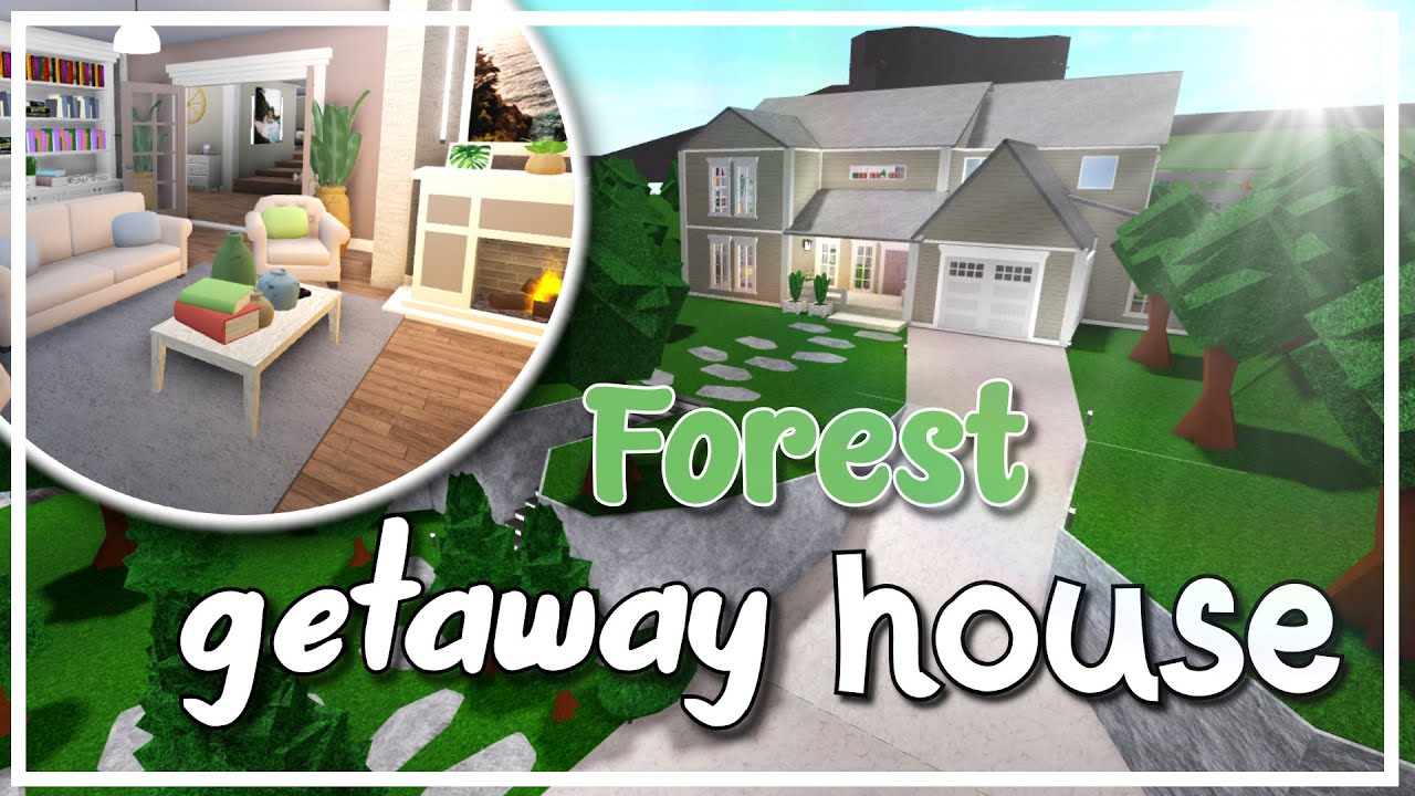 Forest Getaway House - 190k | Bloxburg Roblox - YouTube