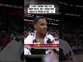 dejounte shows love to kobe after dropping 44 points on 44 fg attempts