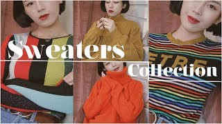 冬季毛衣合集 | SWEATERS COLLECTION | 复古条纹 | UO | MANGO | EVERLANE | SUGGY